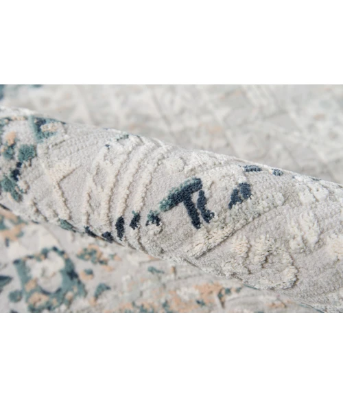 Momeni Genevieve Area Rug GNV-4 Silver 3'10 X 5'7