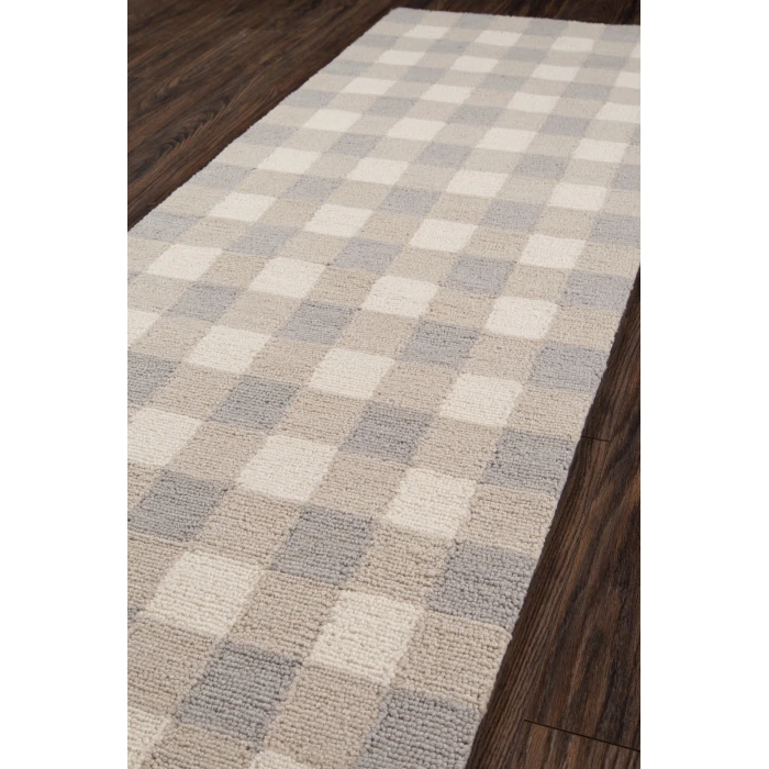 Momeni Geo Area Rug GEO31 Grey 2'3 X 7'6 Runner