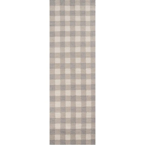 Momeni Geo Area Rug GEO31 Grey 2'3 X 7'6 Runner
