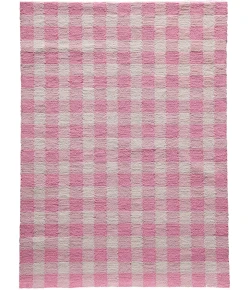 Momeni Geo Geo31 Pink Area Rug 3 ft. 6 in. X 5 ft. 6 in. Rectangle