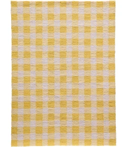 Momeni Geo Geo31 Yellow Area Rug 3 ft. 6 in. X 5 ft. 6 in. Rectangle