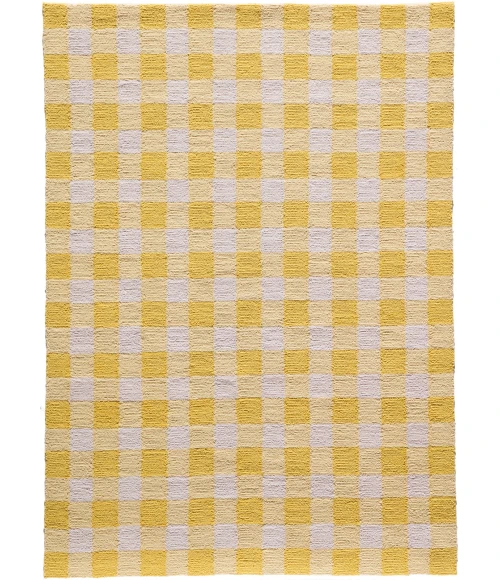 Momeni Geo Area Rug GEO31 Yellow 3'6 X 5'6