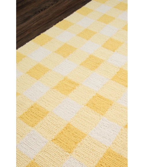 Momeni Geo Area Rug GEO31 Yellow 3'6 X 5'6