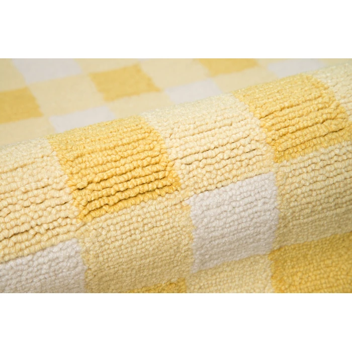 Momeni Geo Area Rug GEO31 Yellow 3'6 X 5'6