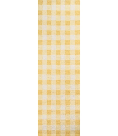 Momeni Geo Area Rug GEO31 Yellow 3'6 X 5'6