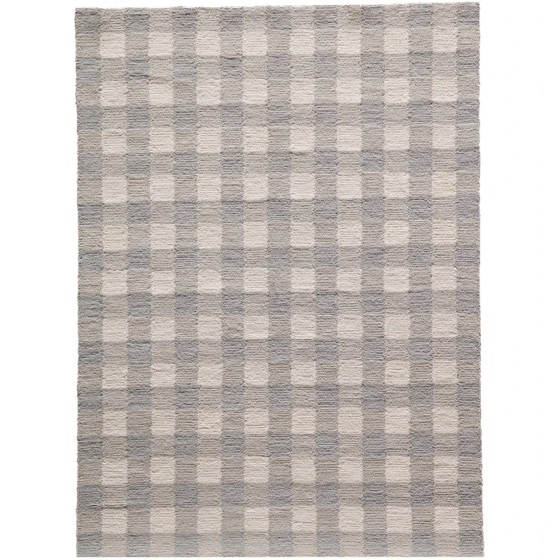 Momeni Geo India Area Rug GEI31 Grey 2' X 3'