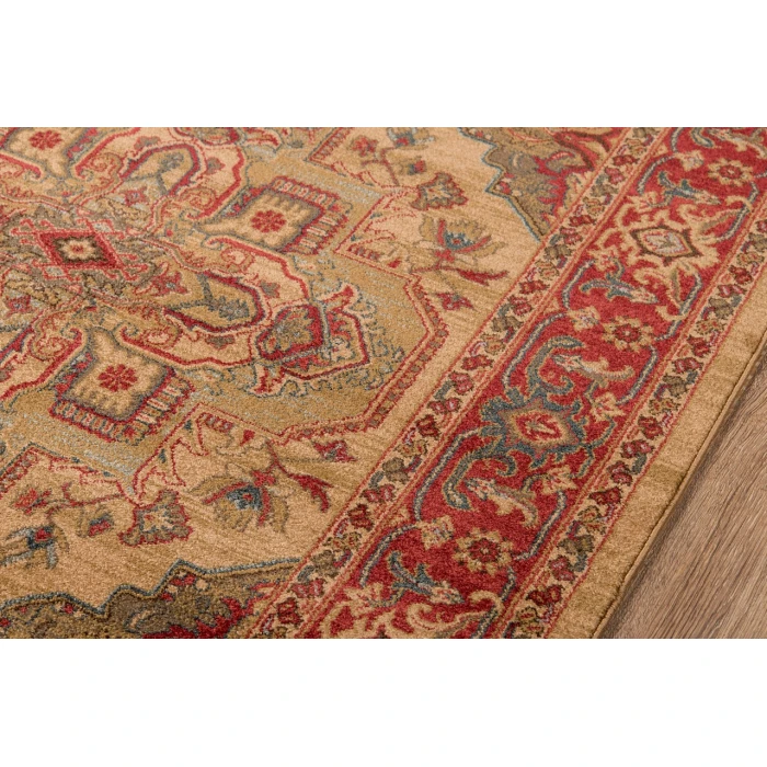Momeni Ghazni Beige GZ-05 5ft.3in. X 7ft.6in. Rect. Rug