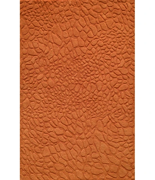 Momeni Gramercy Area Rug GM-11 Tangerine 5' X 8'