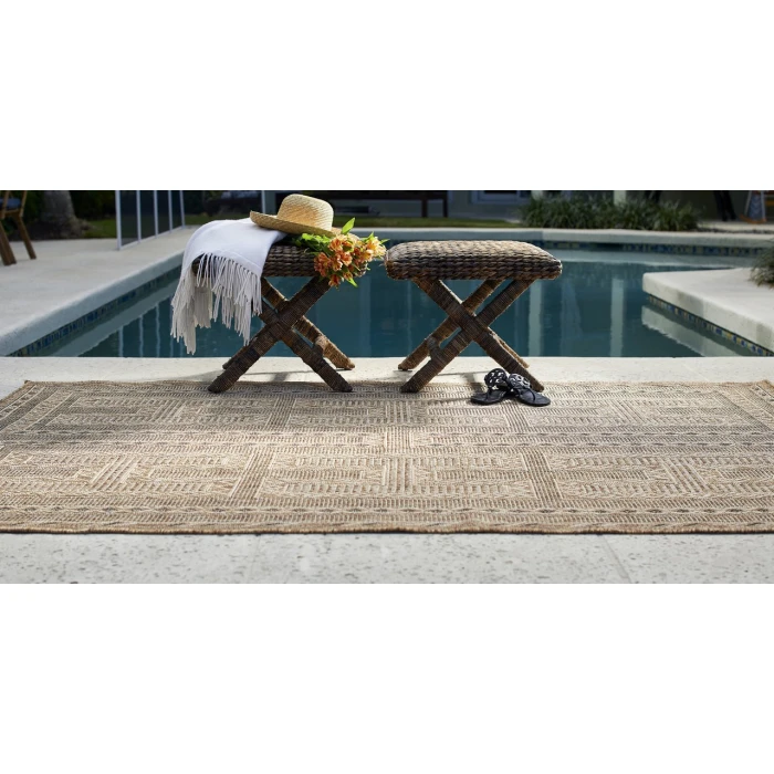 Momeni Hampton Beige HAM-2 8ft. X 10ft. Rect. Rug
