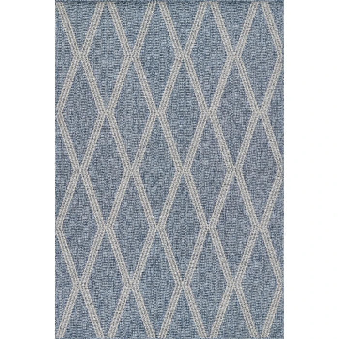 Momeni Hampton Area Rug HAM-5 Blue 5'3 X 7'