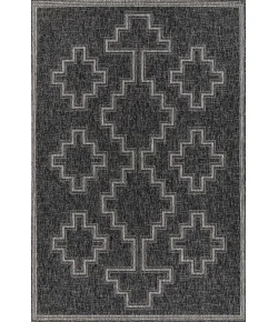 Momeni Hampton Ham-9 Black Area Rug 2 ft. X 3 ft. Rectangle