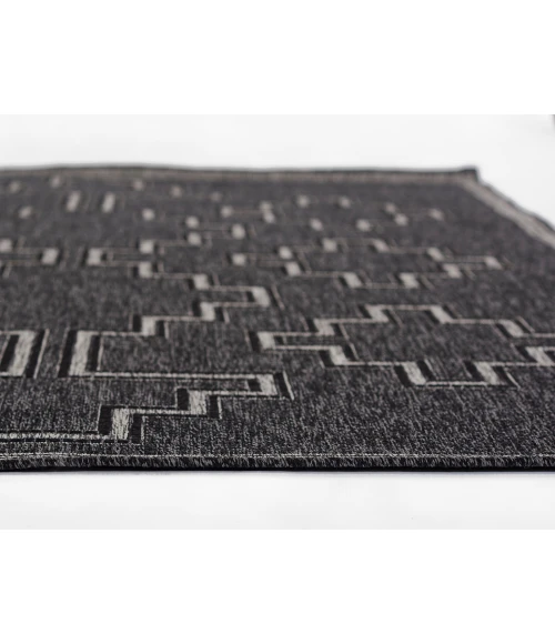 Momeni Hampton Area Rug HAM-9 Black 2' X 3'