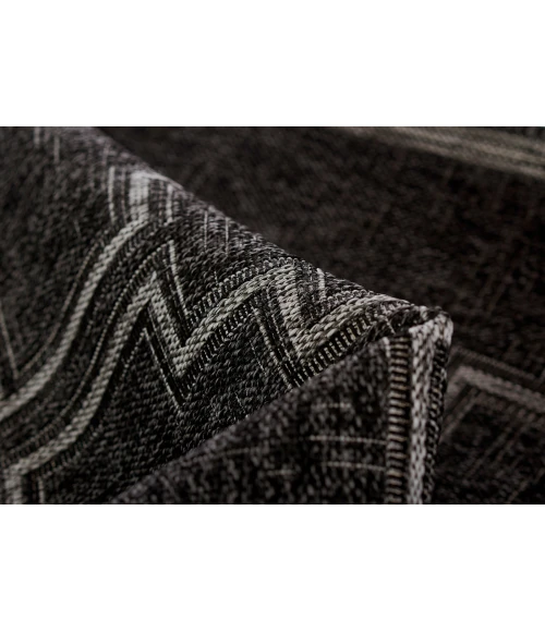 Momeni Hampton Area Rug HAM-9 Black 2' X 3'