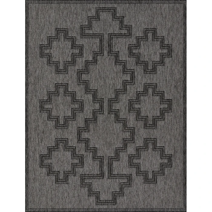 Momeni Hampton Area Rug HAM-9 Charcoal 8' X 10'