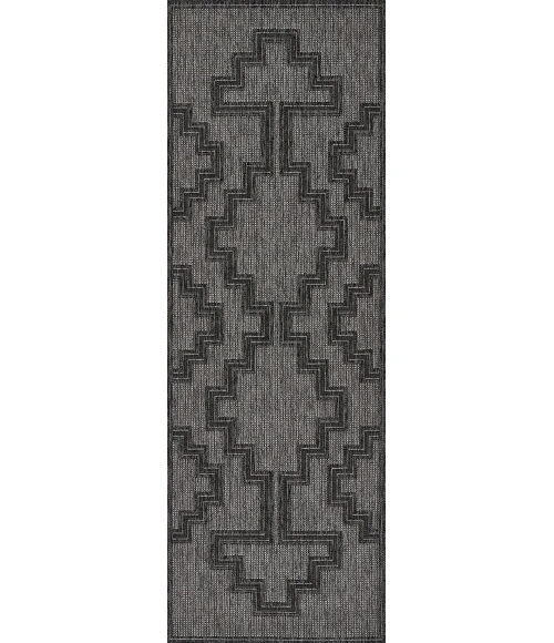 Momeni Hampton Area Rug HAM-9 Charcoal 2' X 3'