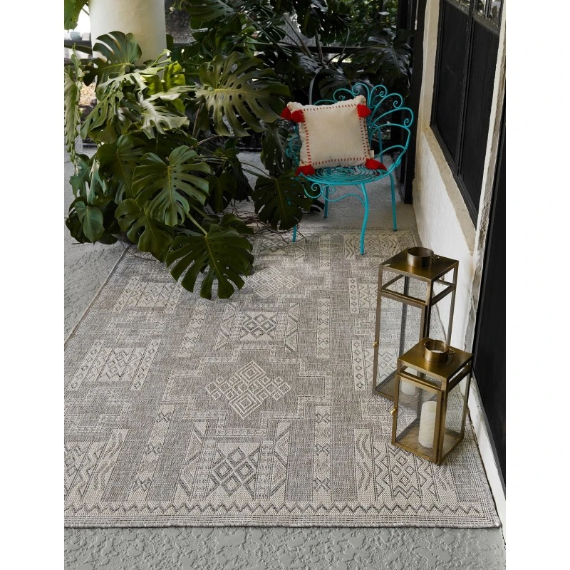 Momeni Hampton Area Rug HAM10 Grey 2' X 3'