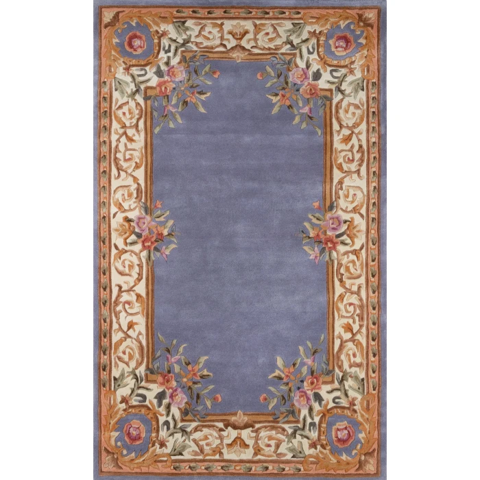 Momeni Harmony India Area Rug HAI-7 Blue 5' X 8'