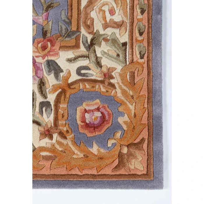 Momeni Harmony India Area Rug HAI-7 Blue 5' X 8'