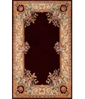 Momeni Harmony India Area Rug HAI-7 Burgundy 3'6 X 5'6