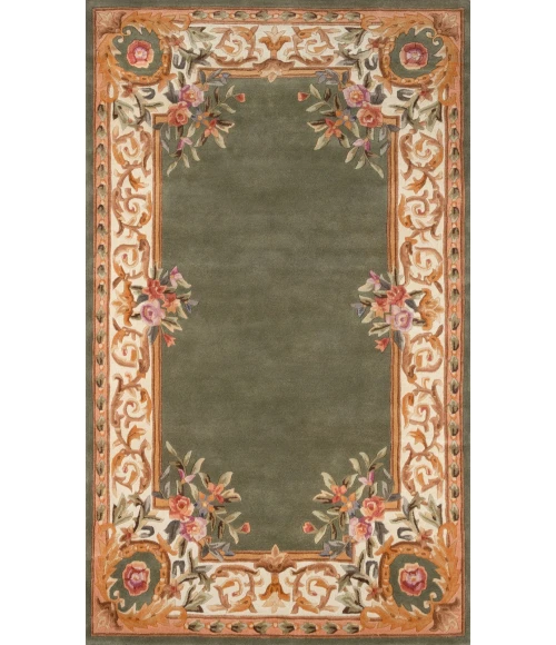 Momeni Harmony India Area Rug HAI-7 Sage 2' X 3'
