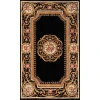 Momeni Harmony-2 Hai12 Black Area Rug 6 ft. X 6 ft. Octagon