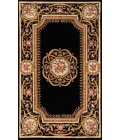 Momeni Harmony India Area Rug HAI12 Black 4' X 4' Round