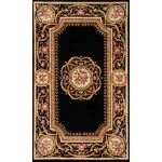 Momeni Harmony-2 Hai12 Black Area Rug 2 ft. X 3 ft. Rectangle