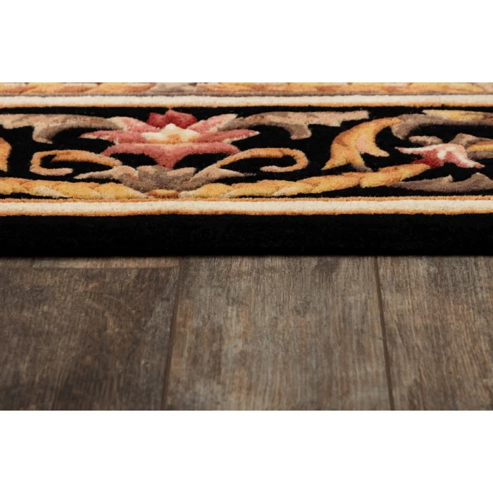 Momeni Harmony India Area Rug HAI12 Black 3'6 X 5'6