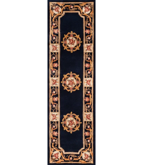 Momeni Harmony India Area Rug HAI12 Blue 6' X 6' Octagon