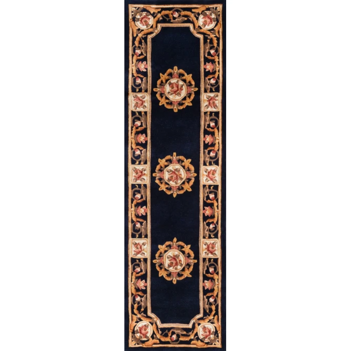 Momeni Harmony India Area Rug HAI12 Blue 6' X 6' Octagon