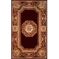 Momeni Harmony India Area Rug HAI12 Burgundy 4' X 4' Round