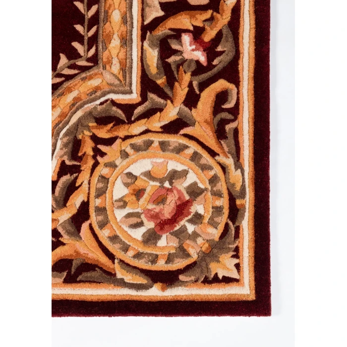 Momeni Harmony India Area Rug HAI12 Burgundy 6' X 6' Octagon