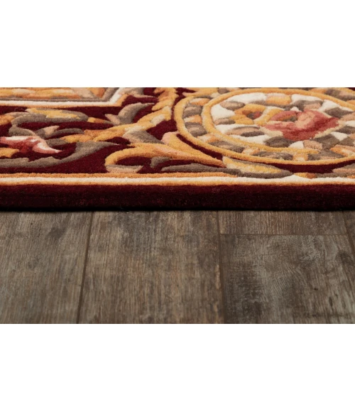 Momeni Harmony India Area Rug HAI12 Burgundy 2' X 3'