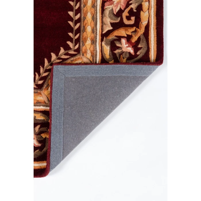 Momeni Harmony India Area Rug HAI12 Burgundy 6' X 6' Octagon