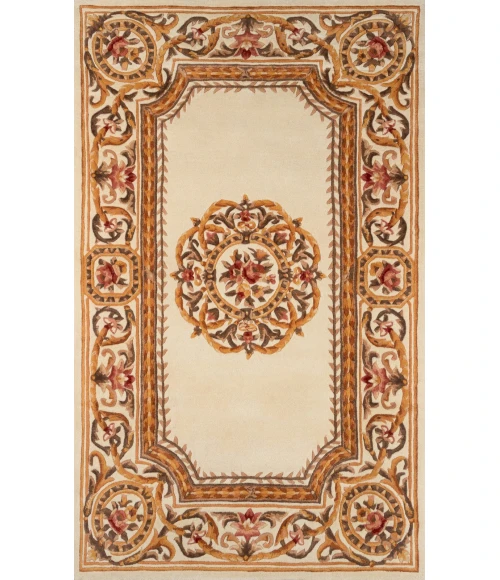 Momeni Harmony India Area Rug HAI12 Ivory 2' X 3'