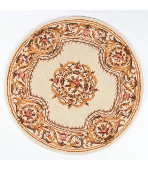 Momeni Harmony India Area Rug HAI12 Ivory 2' X 3'