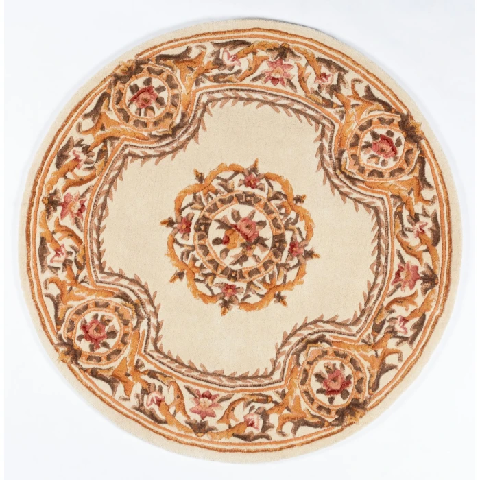Momeni Harmony India Area Rug HAI12 Ivory 3'6 X 5'6