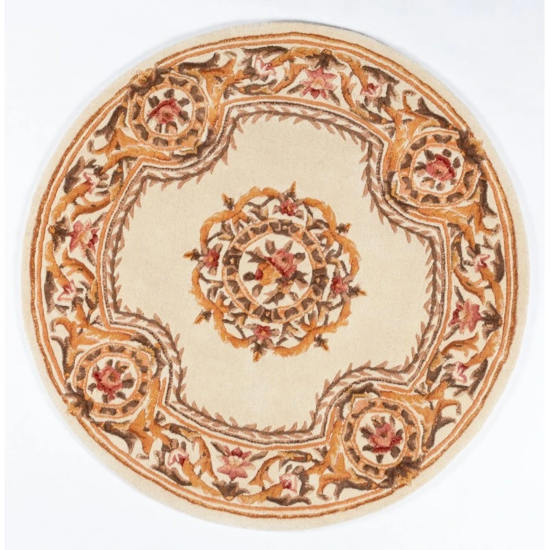 Momeni Harmony India Area Rug HAI12 Ivory 5' X 8'
