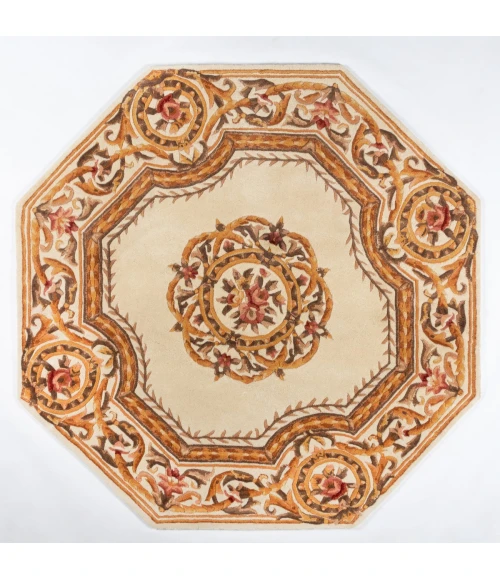 Momeni Harmony India Area Rug HAI12 Ivory 2' X 3'