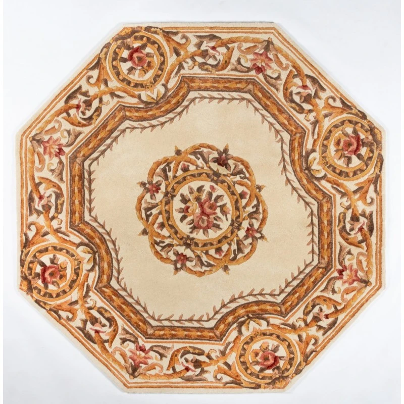 Momeni Harmony India Area Rug HAI12 Ivory 5' X 8'