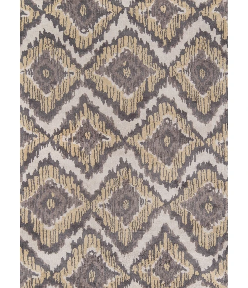 Momeni Heavenly Area Rug HE-03 Grey 4' X 4' Round