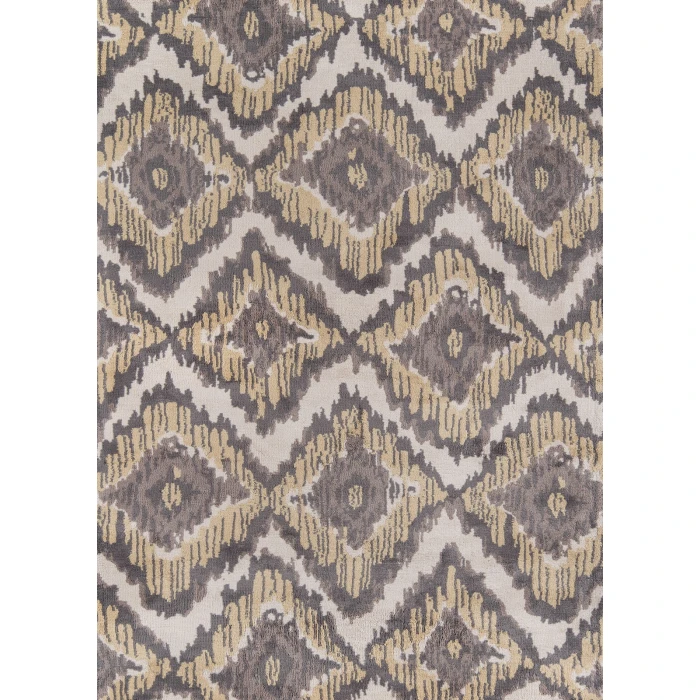 Momeni Heavenly Area Rug HE-03 Grey 4' X 4' Round