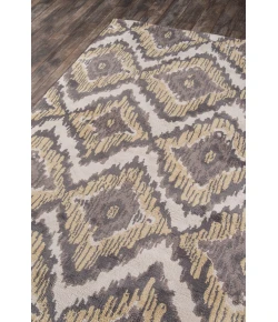 Momeni Heavenly He-03 Grey Area Rug 4 ft. X 4 ft. Round