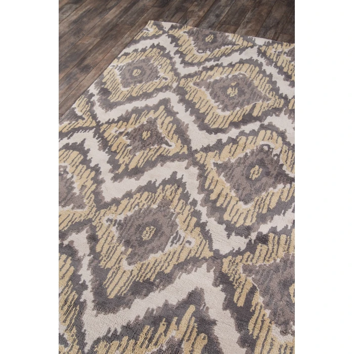 Momeni Heavenly Area Rug HE-03 Grey 4' X 4' Round