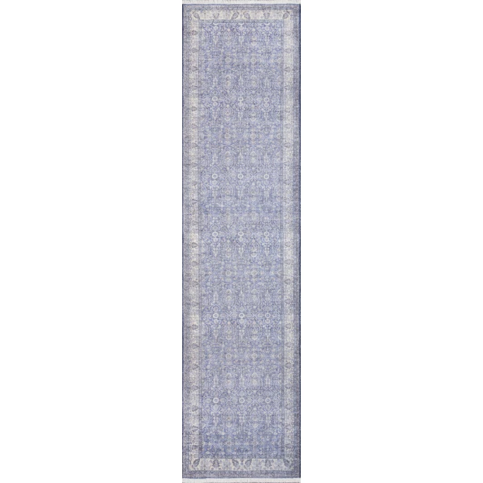 Momeni Helena HEL-4 Blue 2'6" X 8' Runner Area Rug