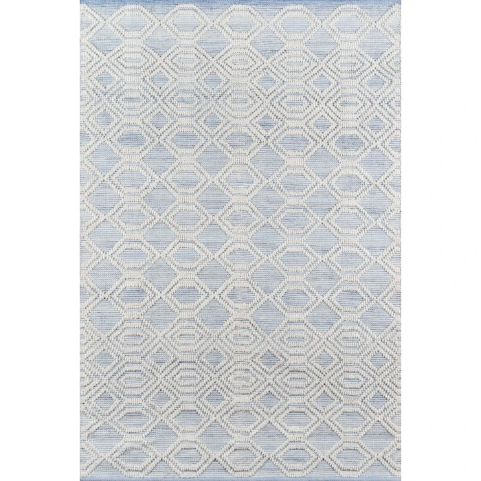Momeni Hermosa Area Rug HRM-1 Light Blue 2'3 X 8' Runner