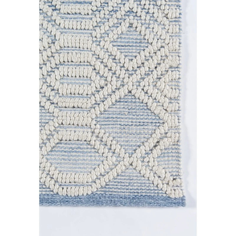 Momeni Hermosa Area Rug HRM-1 Light Blue 5' X 8'