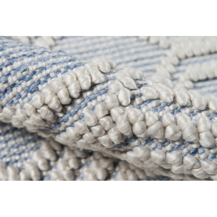 Momeni Hermosa Area Rug HRM-1 Light Blue 2'3 X 8' Runner
