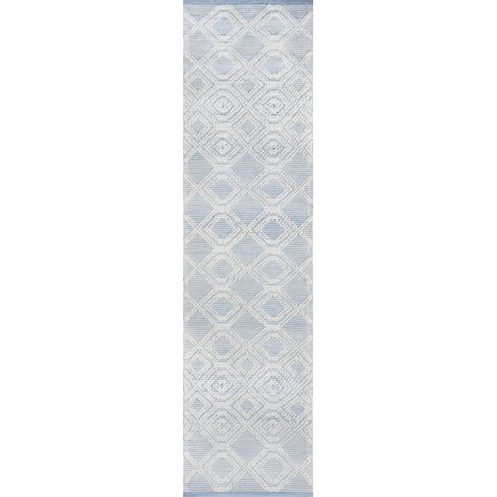 Momeni Hermosa Area Rug HRM-1 Light Blue 2'3 X 8' Runner