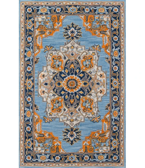 Momeni Ibiza Area Rug IBI-1 Blue 8' X 10'